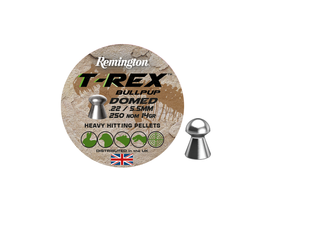 Remington T-Rex Bullpup Dome hagl, 5,5 mm, 14 grs, 250 stk