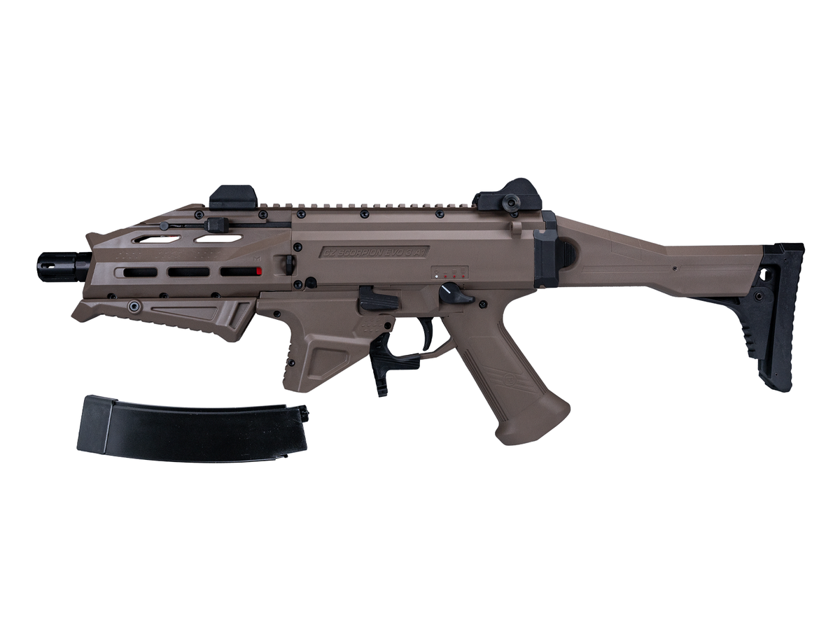 CZ Scorpion EVO 3 ATEK, AEG, M95, FDE-Dual Tone