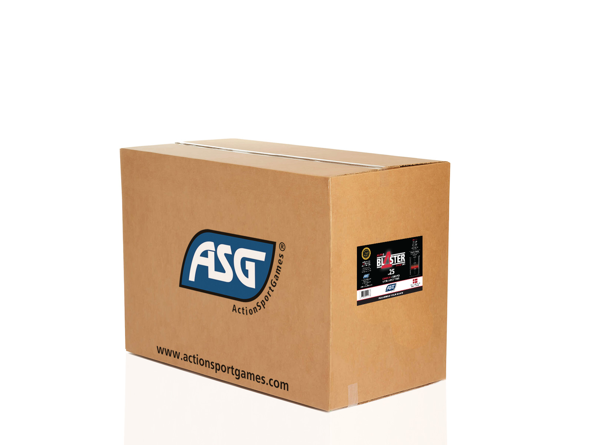 Alpha Blaster Red Tracer kugler, 0,25 g - 20 kg kasse