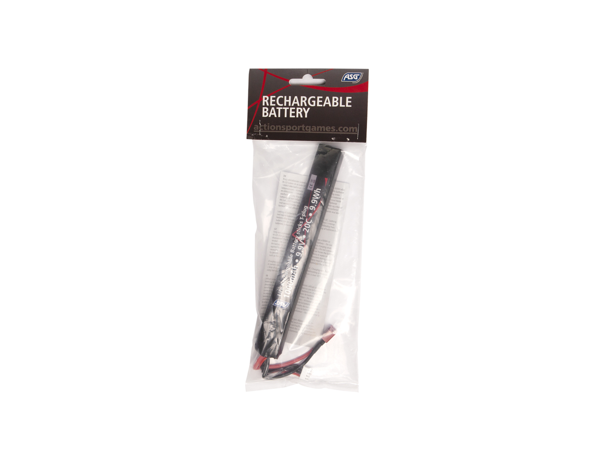 Batteri 9.9V 1000mAh 20C Life t-Stik