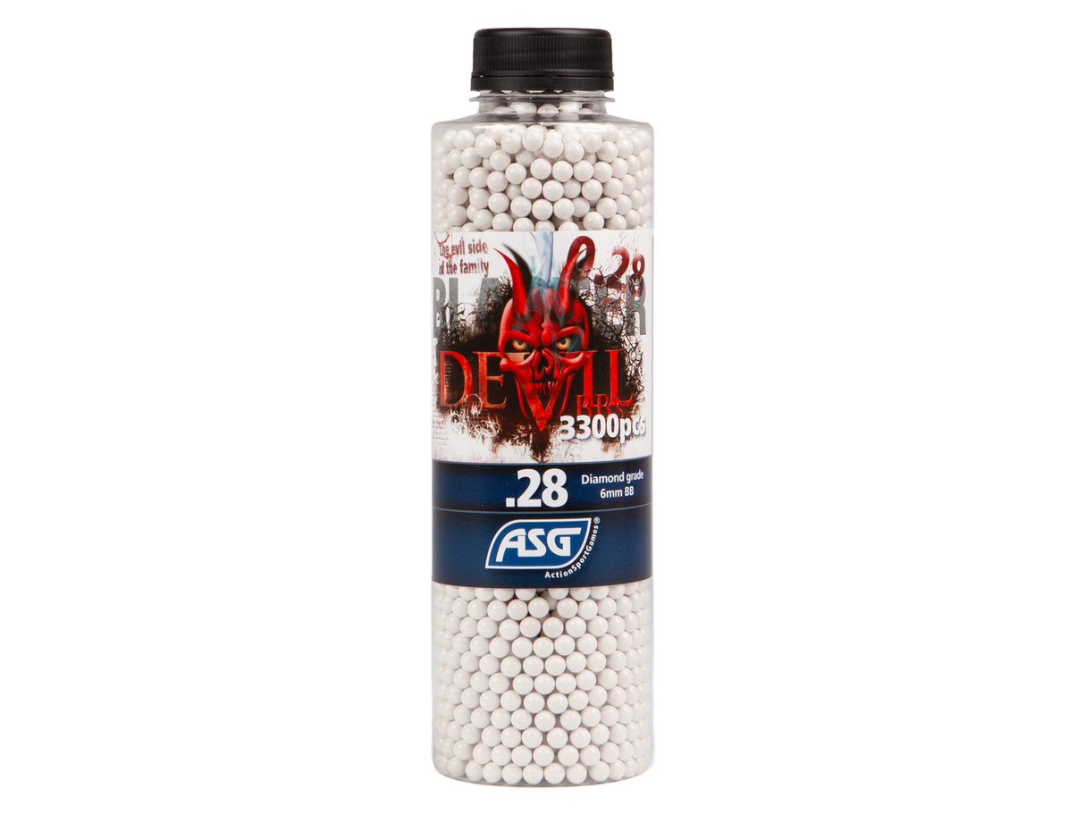 Blaster Devil, 0.28g, airsoft BB, 3300 stk. flaske