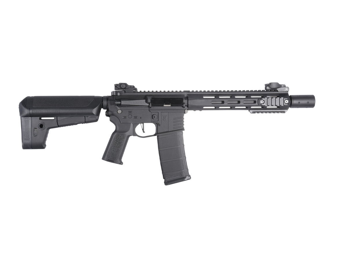 Delta Armory M4 AR15 M-LOK 10" SilentOps Charlie, Black