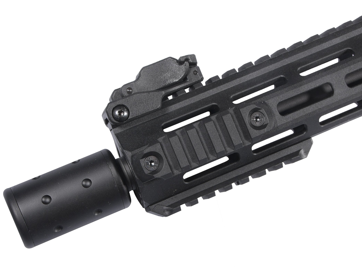 Delta Armory M4 AR15 M-LOK SilentOps 8" Charlie, Black