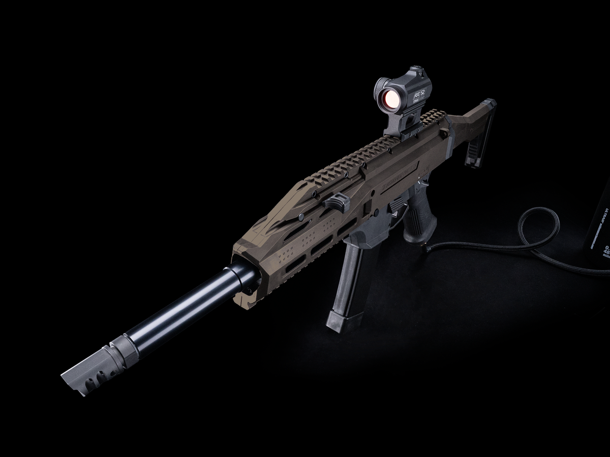 CZ Scorpion EVO 3 A1 S-CARB, HPA, CNC, Black-FDE