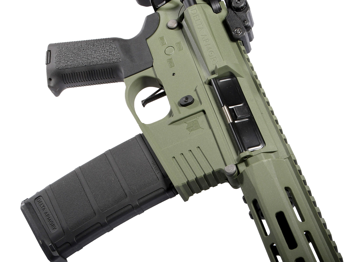Delta Armory M4 AR15 M-LOK 10" Charlie, Olive