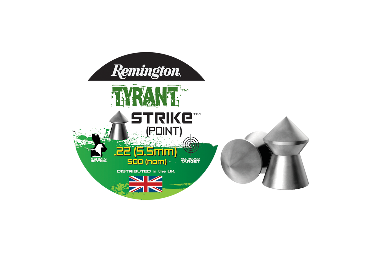 Remington Tyrant Strike hagl, 5,5 mm, 16.2 grs, 500 stk