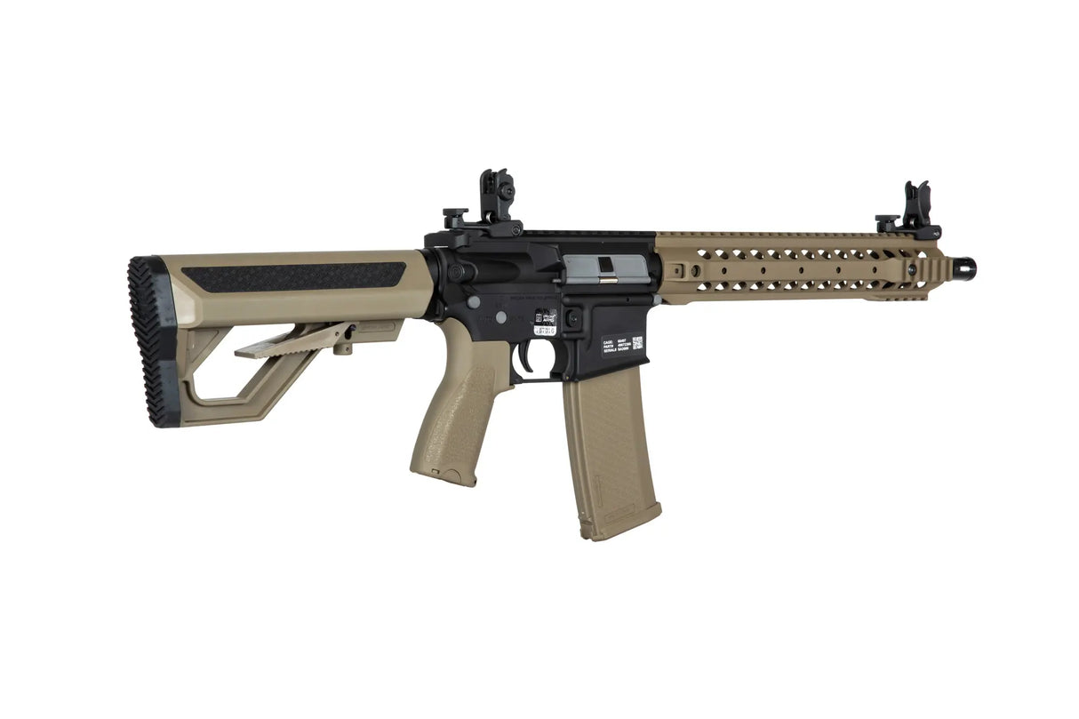 SA-E06-H Edge Heavy Ops Stock - Half-tan