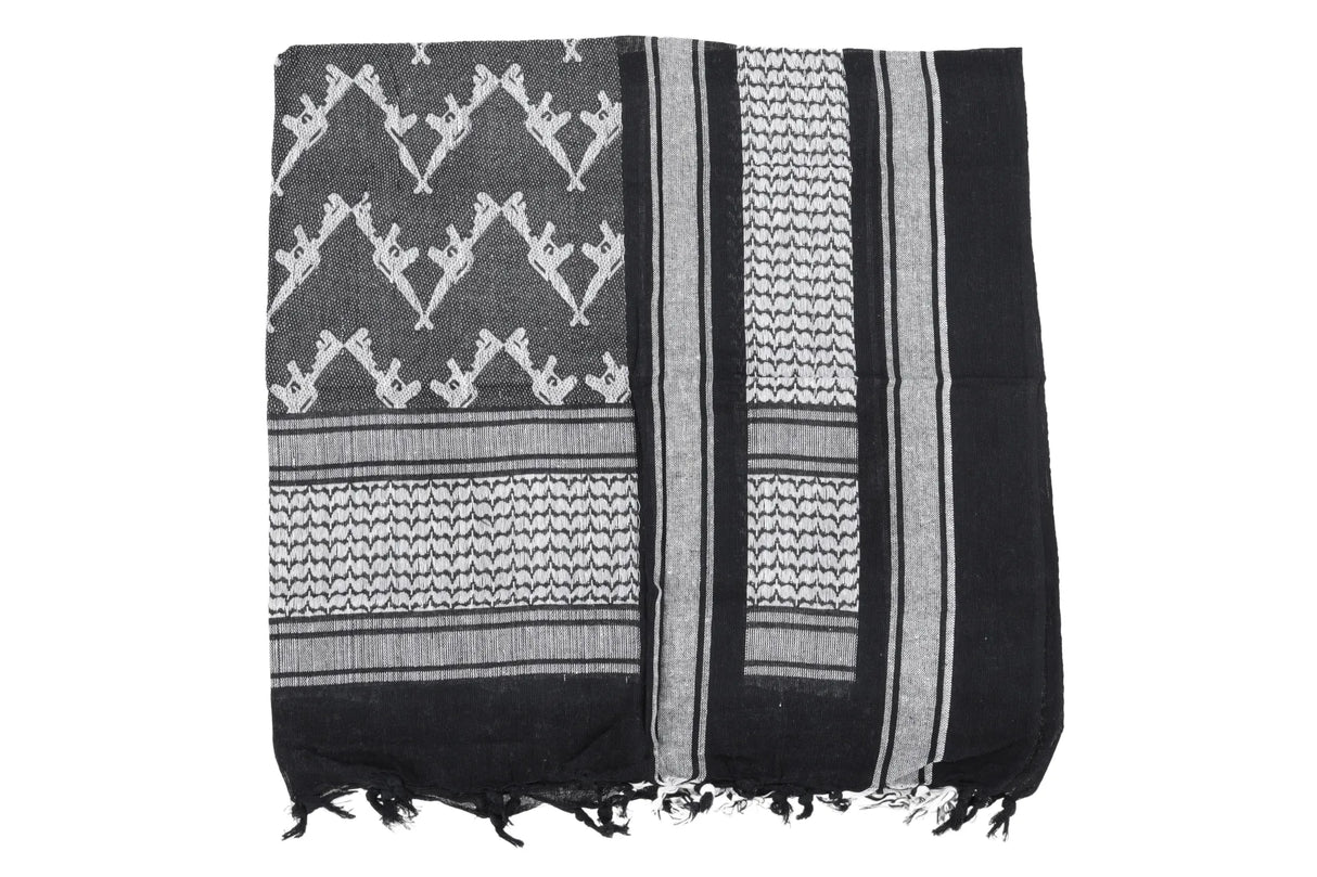 Specna Arms Shemagh Double Gun Sling Black and White
