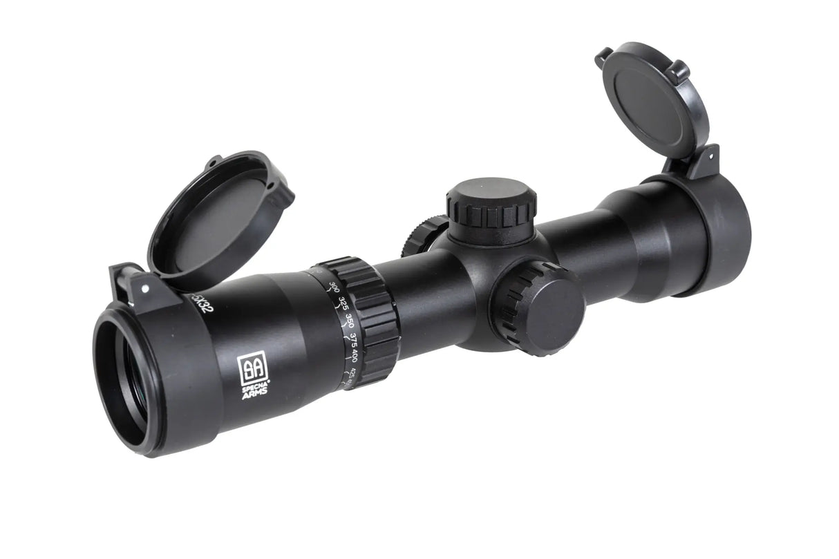 Specna Arms CORE 1,5-5x32 IR Kikkertsigte - Sort