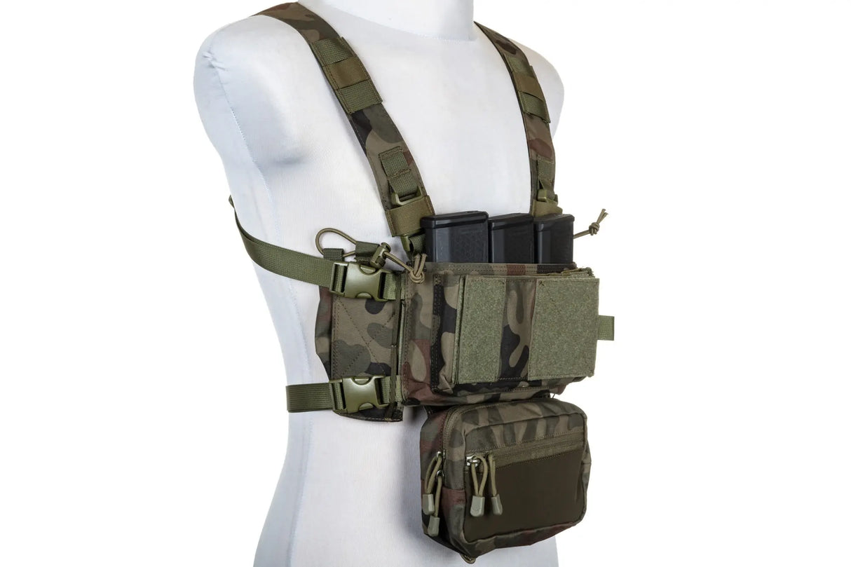 Specna Arms Tactical Adaptive Chest Rig Vest V2 Pattern 93 Forest Panther