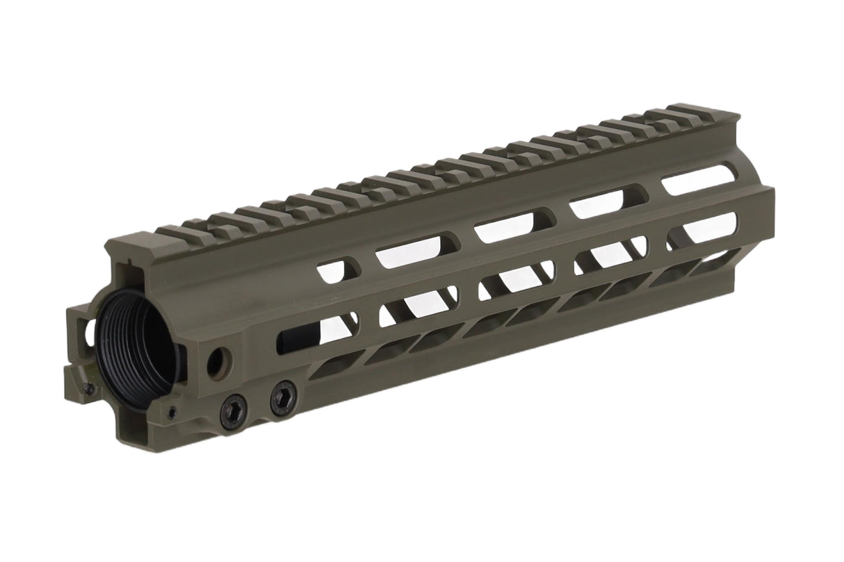 Specna Arms MK8-style M-LOK 9.5" mounting rail for M4/AR15 replicas - Olive