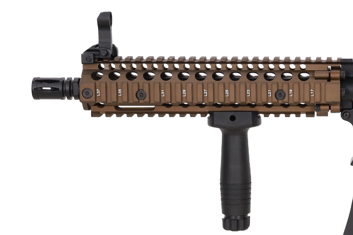 Colt x Daniel Defense MK18 SA-P19 PRIME BLDC 10.5" AEG Assault Rifle – Chaos Bronze