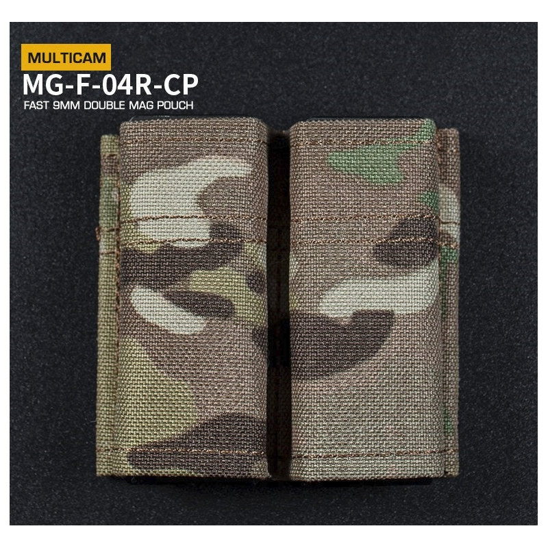 FAST Type Double 9mm Magazine pouch - Multicam