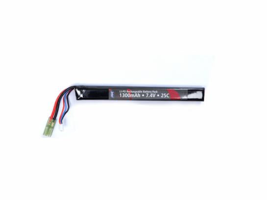 7.4v 1300mAh 25C LiPO Batteri
