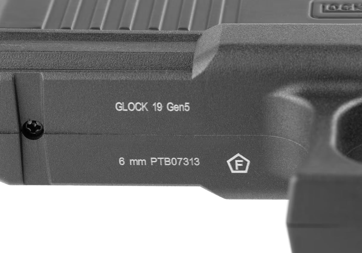 GLOCK 19 Gen5 6 mm CO2 NBB-luftpistol
