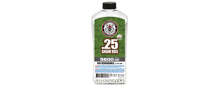 0.25G BIO Kugle - 5600R - Hvid