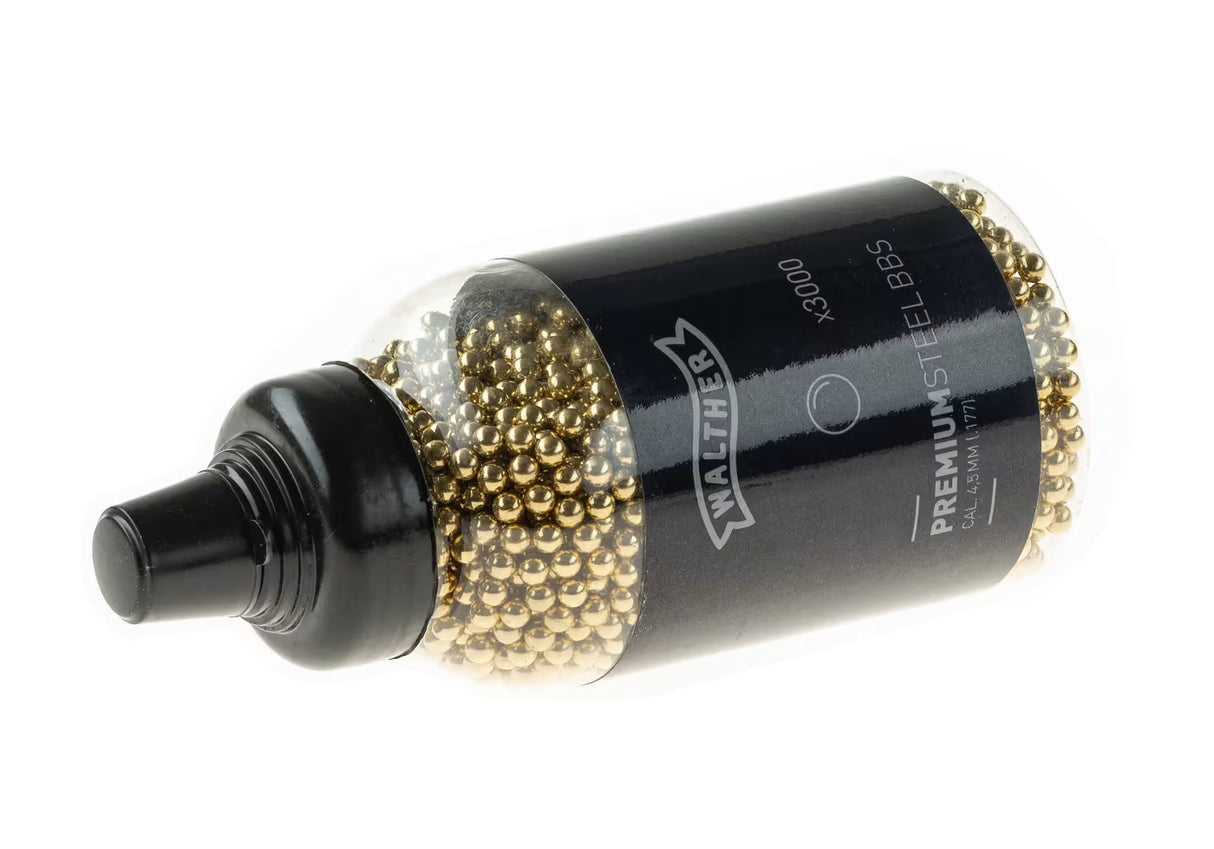 Walther Premium Steel BBs 4,5 mm – 0,36 g - 3.000 stk.