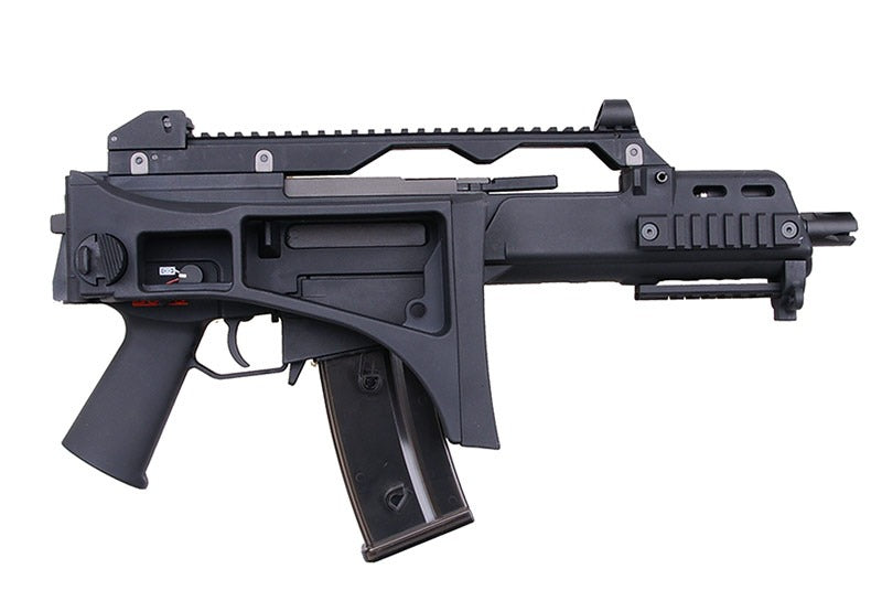 Lækker Gasdrevet G39C med Glasfiber krop! Der med følger Magasin. husk køb af Co2 patroner og kugler, så er du klar når den ankommer! 360 FPS god skyder! Airsoftgeek.dk tilbyder Danmarks bedste og billigste priser på Alt Airsoft, Hardball og Softguns. Hurtig levering og gratis levering (minimum 400kr.)