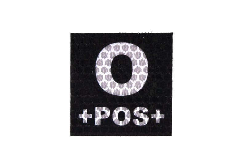 IR PATCH - O POS BLOOD TYPE