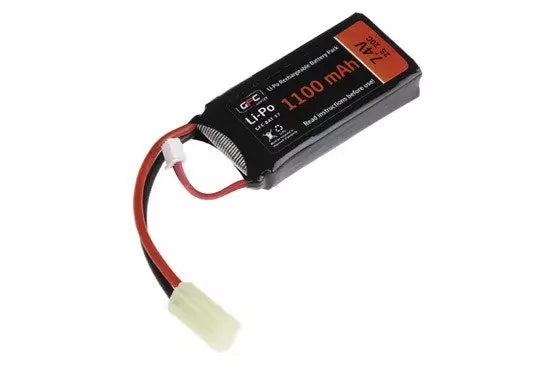 7.4V LiPo 1100mAh Batteri