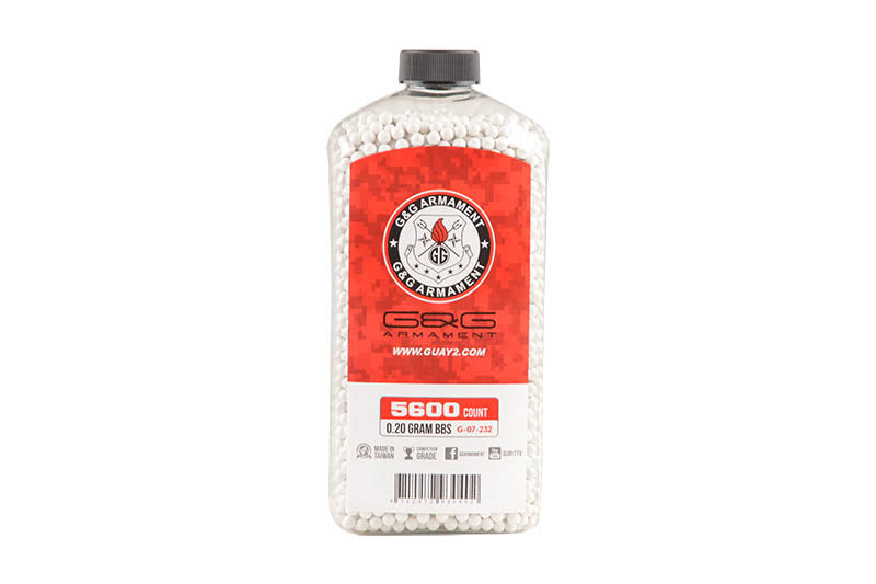 0.20G PRÆCISIONS KUGLER HVID