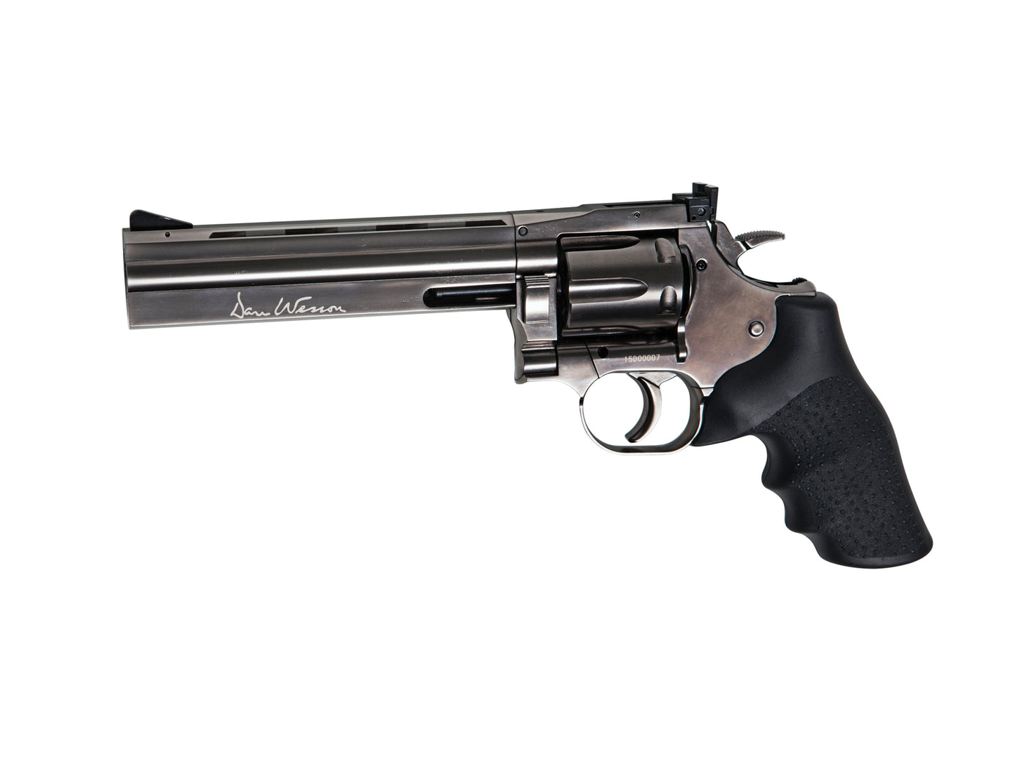 Dan Wesson 715 - 6" revolver, steel gray