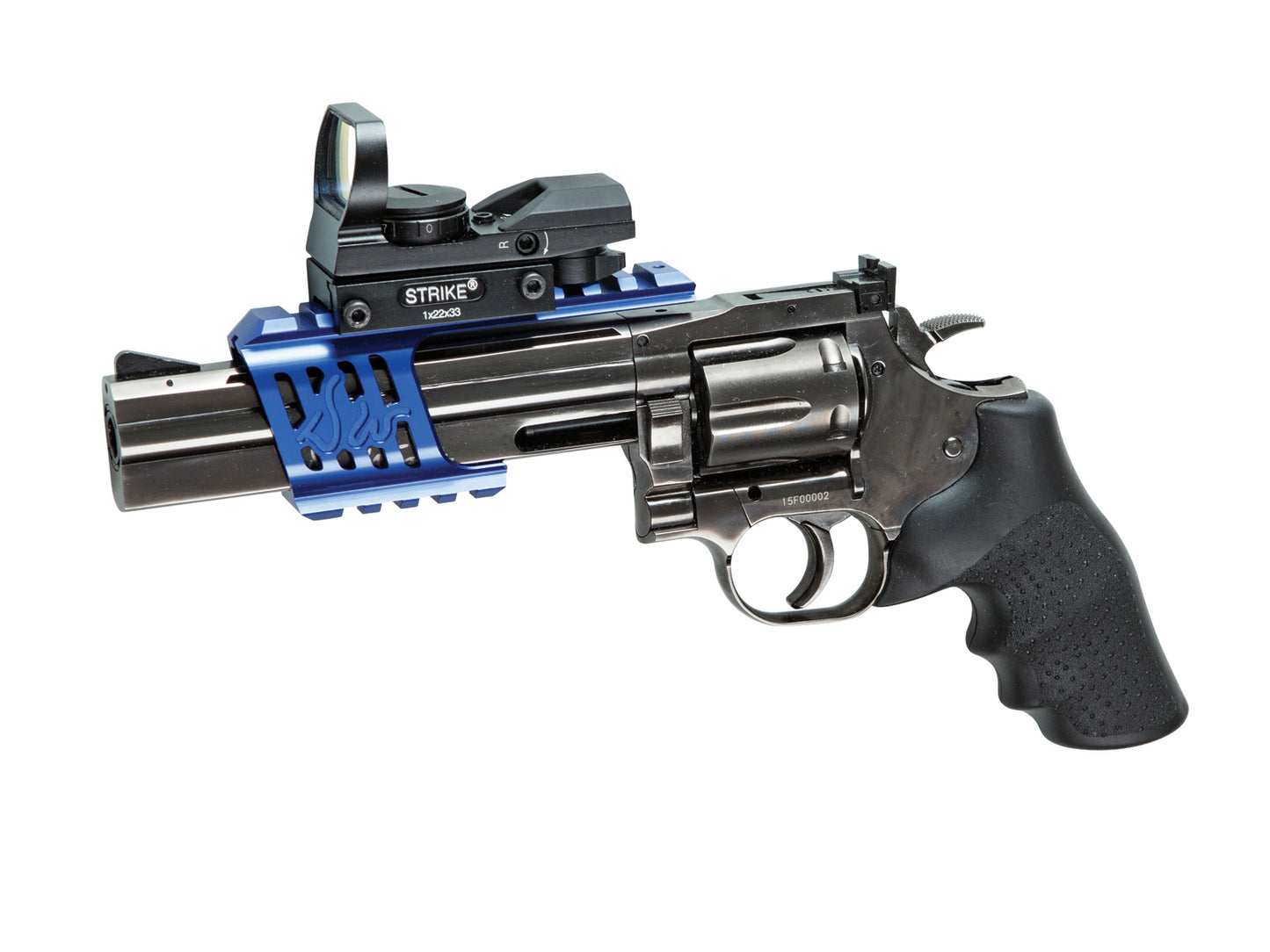 Dan Wesson 715 - 6" revolver, stålgrå