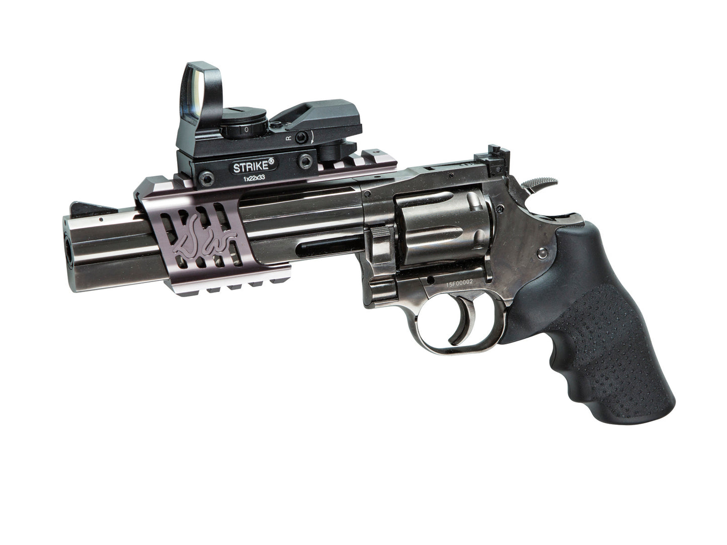 Dan Wesson 715 - 6" revolver, steel gray