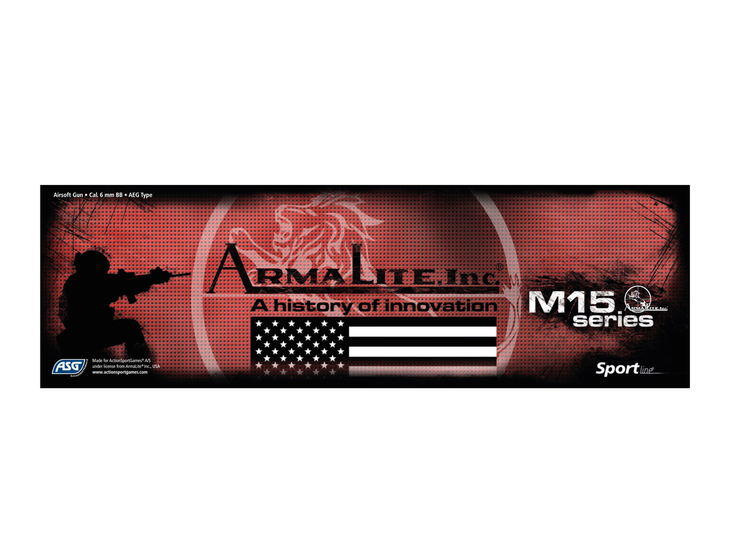 ASG Armalite M15 Tactical SLV Black