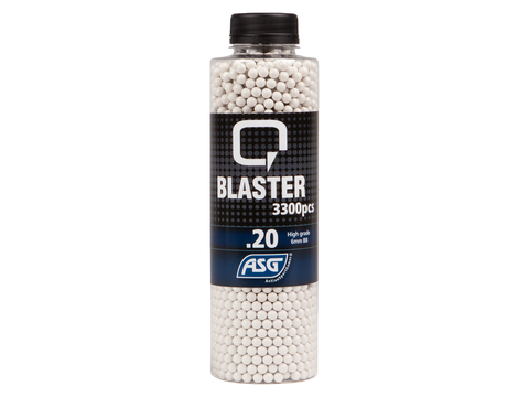 Q Blaster, 0.20g, airsoft BB, 3300 stk. flaske