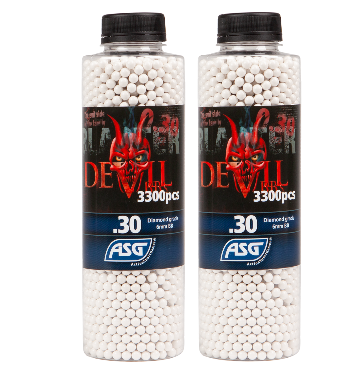 Blaster Devil, 0.30g, airsoft BB, 3300 stk. flaske
