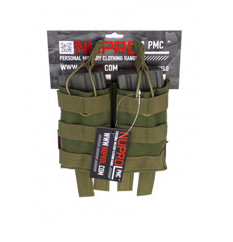 PMC M4 OPEN MAG POUCH - OD GREEN