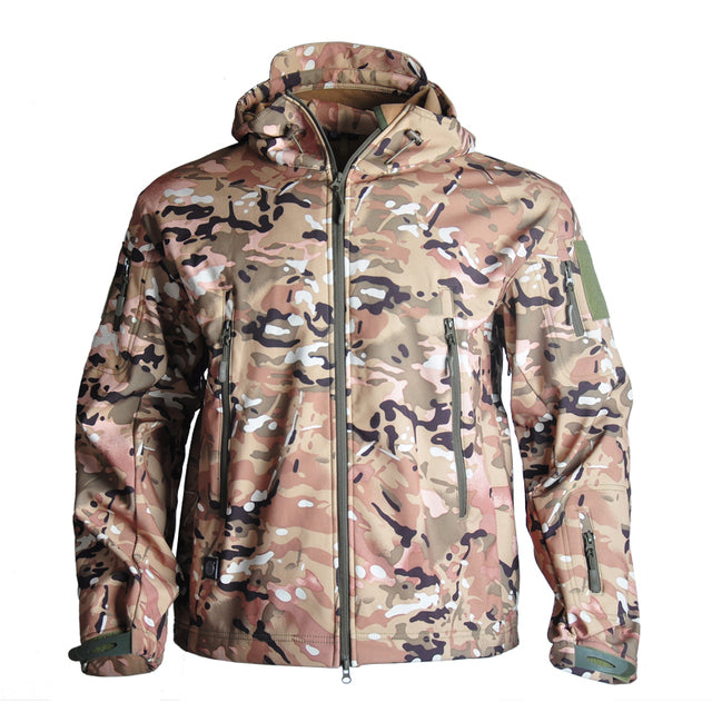 Military Soft Shell Suits, Men's Tactical Jacket and Pant, Waterproof Army Combat Suit, Hunting Clothing, Waterproof, Lightweight, Outdoor, Zip, Hoodie, Trousers,004,SIZE: S Military Soft Shell Suits, Men's Tactical Jacket and Pant, Waterproof Army Combat Suit, Hunting Clothing, Waterproof, Lightweight, Outdoor, Zip, Hoodie, Trousers,004,SIZE: S