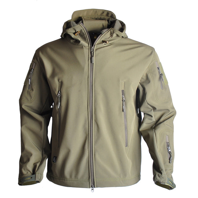 Militær Soft Shell Jakke - OD Green