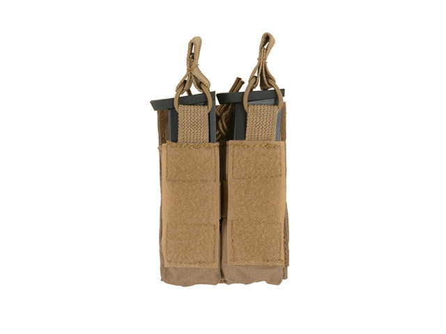 DOUBLE PISTOL MAG POUCH - TAN