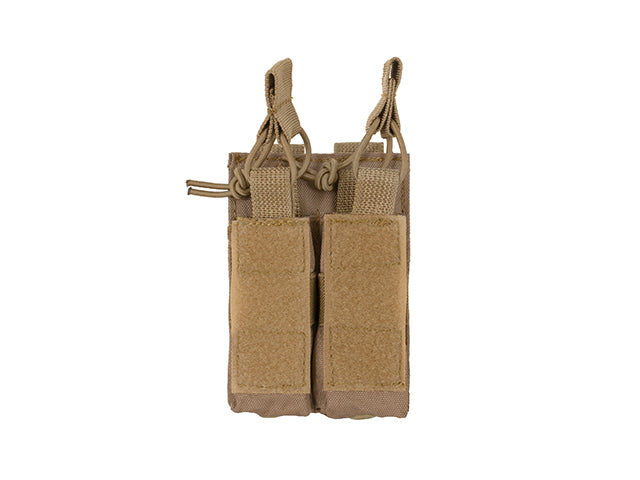 DOUBLE PISTOL MAG POUCH - TAN