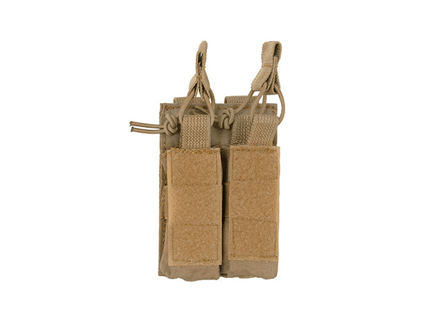 DOUBLE PISTOL MAG POUCH - TAN