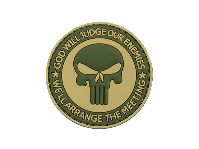 GOD WILL JUDGE OUR ENEMIES - PATCH