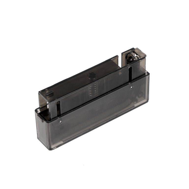 Novritsch SSG96 Sniper Magasin 21 skuds. Airsoftgeek.dk tilbyder gratis levering til hele Danmark (Minimum 400 kr) Stort udvalg af Airsoft, Hardball og Softguns til Danmarks billigste priser og omgående levering!