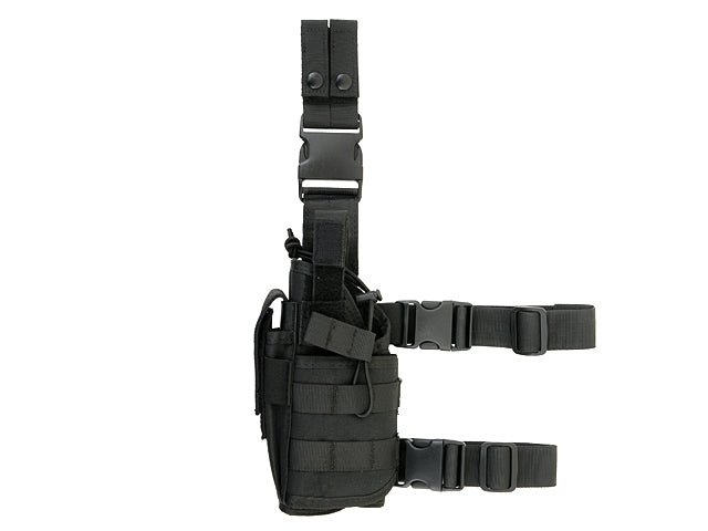 2-Ways Carrying Type Tactical Drop Leg Holster for left-handed
