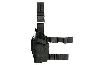 2-Ways Carrying Type Tactical Drop Leg Holster for left-handed