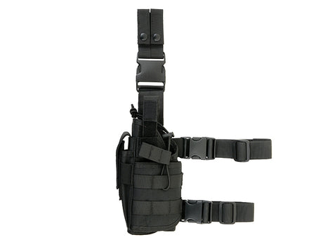 2-Ways Carrying Type Tactical Drop Leg Holster for left-handed