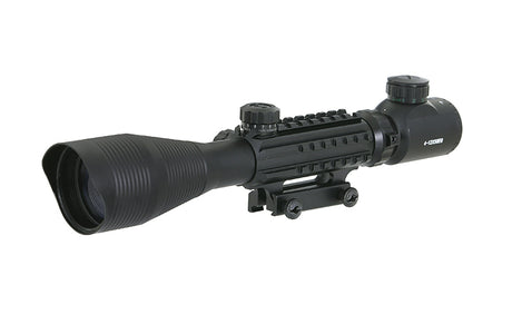 4-12x50EG Riflescope w/ Integrated Mount - Black
