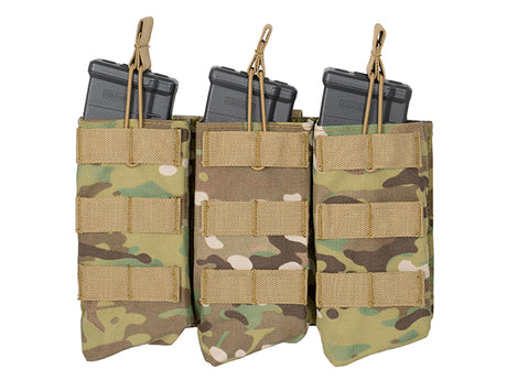 Open Top Triple 7.62x39 AK Mag Pouch - Multicamo
