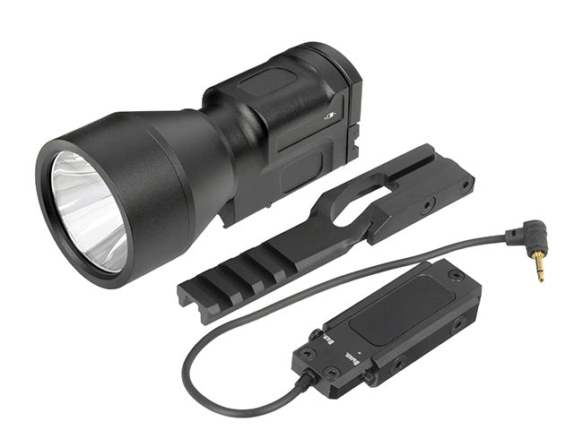 Russisk Taktisk Led Flashlight K-2U - BLACK