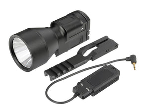 Russisk Taktisk Led Flashlight K-2U - BLACK
