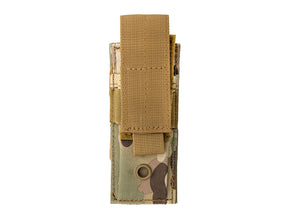 Single pouch for pistol magazines - multicamo