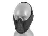 Low-Profile Mesh Mask with Cheek and Ear Protection type B