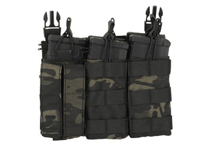 Buckle Up Triple 5.56/Pistol Pouch Panel - MB