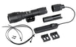 Big riffel flashlight 550lm - Sort